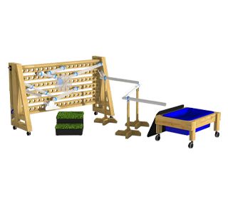 Movable Water Wall with Water Play Package